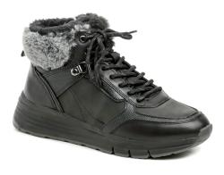 Tamaris 1-26251-43 čierne dámske zimné topánky