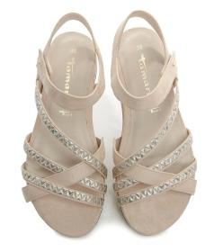 Tamaris 1-28152-44 béžové dámské sandály