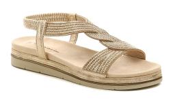 Tamaris 1-28200-44 béžové dámske sandále