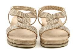 Tamaris 1-28200-44 béžové dámské sandály