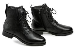 Tamaris 8-55100-43 černé dámské nadměrné zimní boty