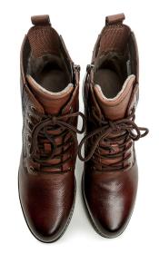 Tamaris 8-55100-43 cognac dámské nadměrné zimní boty