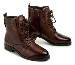 Tamaris 8-55100-43 cognac dámské nadměrné zimní boty