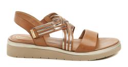 Tamaris Comfort 8-58707-42 hnědé dámské nadměrné sandály