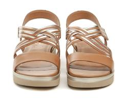 Tamaris Comfort 8-58707-42 hnědé dámské nadměrné sandály