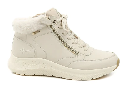 Tamaris Comfort 8-85200-45 slonová kost dámské zimní boty