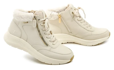 Tamaris Comfort 8-85200-45 slonová kost dámské zimní boty