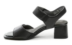 Tamaris Comfort 8-88317-44 černé dámské sandály na podpatku