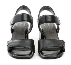 Tamaris Comfort 8-88317-44 černé dámské sandály na podpatku