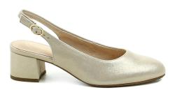 Tamaris Comfort 8-89500-44 béžové trblietavé dámske lodičky šírka H