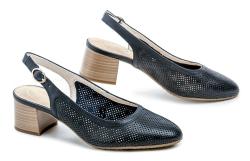 Tamaris Comfort 8-89501-42 tmavě modré dámské lodičky