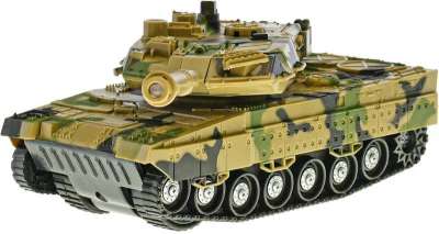 Tank 24cm obrněné vozidlo na setrvačník na baterie 2 barvy Světlo Zvuk