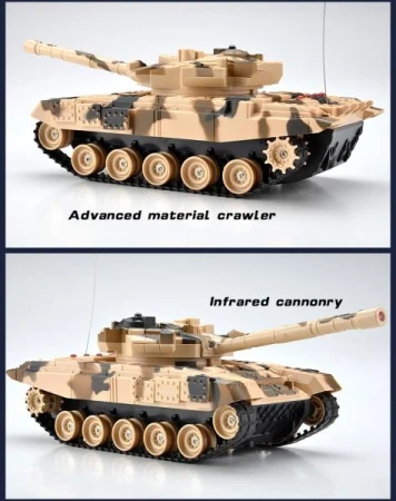 Tanková bitva ABRAMS vs. T90 - maskáčový 1/32 SADA Tanků + sleva 200,- na příslušenství