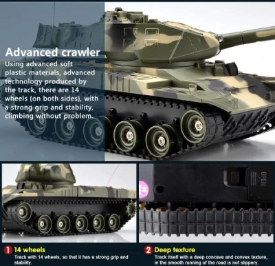 Tanková bitva ABRAMS vs. T90 - maskáčový 1/32 SADA Tanků + sleva 200,- na příslušenství
