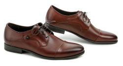 Tapi A-7567 hnědá pánská společenská obuv