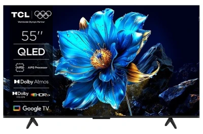TCL 55P7K SMART TV 55" QLED/4K UHD/Direct LED/3xHDMI/2xUSB/LAN/GoogleTV TCL 55P7K SMART TV 55" QLED/4K UHD/Direct LED/3xHDMI/2xUSB/LAN/GoogleTV