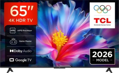 TCL 65P6L SMART TV 65" LED/4K UHD/Direct LED/60Hz/3xHDMI/1xUSB/LAN/GoogleTV