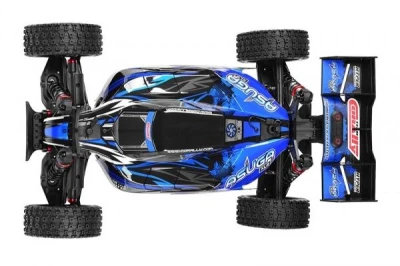 Team Corally ASUGA XLR 6S 4WD RTR modrá buggy