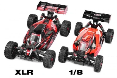 Team Corally ASUGA XLR 6S 4WD RTR modrá buggy