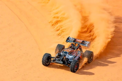 Team Corally Syncro modrá RTR 2WD 3-4S buggy