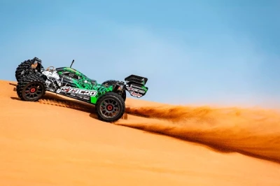 Team Corally Syncro modrá RTR 2WD 3-4S buggy