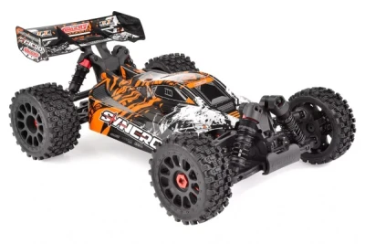 Team Corally Syncro oranžová 2WD 3-4S RTR buggy