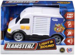 Teamsterz auto dodávka potraviny na baterie Světlo Zvuk plast
