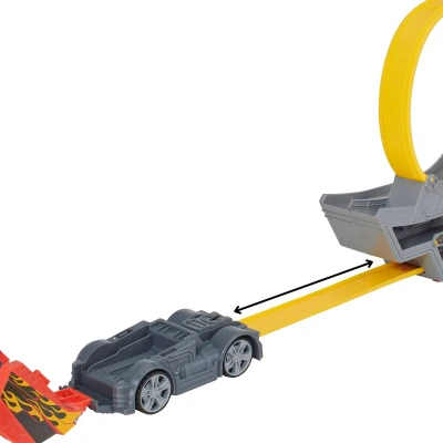 Teamsterz auto transportér rozkládací akční dráha 2v1 set s autíčkem kov
