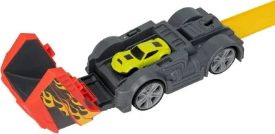 Teamsterz auto transportér rozkládací akční dráha 2v1 set s autíčkem kov