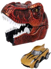 Teamsterz Dinosauří útok set žraločí hlava s vystřelovacím autíčkem kov 2 barvy