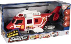 Teamsterz helikoptéra Hasiči záchranářská s nosítky na baterie Světlo Zvuk