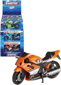 Teamsterz motocykl kovový v krabici 6 barev Teamsterz motocykl kovový v krabici 6 barev