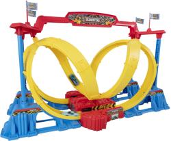 Teamsterz Turbo Twister dráha s loopingy herní set s 5 autíčky na baterie