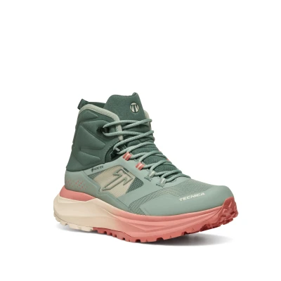 Tecnica Agate S MID GTX green/pink dámské turistické boty