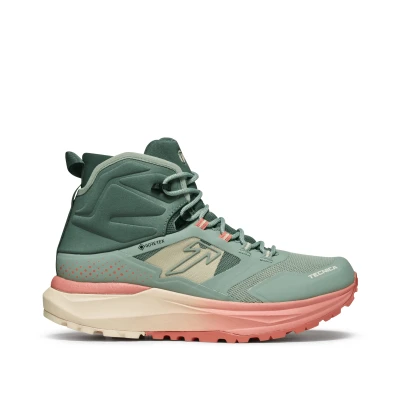 Tecnica Agate S MID GTX green/pink dámské turistické boty