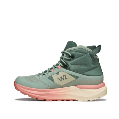 Tecnica Agate S MID GTX green/pink dámské turistické boty