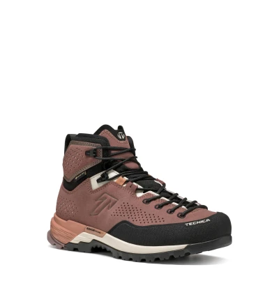 Tecnica Sulfur MID GTX Ws dark pink/ivory dámské turistické boty