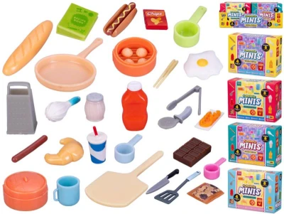 Teeny Tinies set mini doplňky do kuchyňky s překvapením 4 druhy Teeny Tinies set mini doplňky do kuchyňky s překvapením 4 druhy