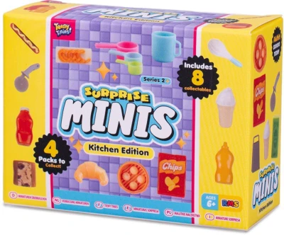 Teeny Tinies set mini doplňky do kuchyňky s překvapením 4 druhy