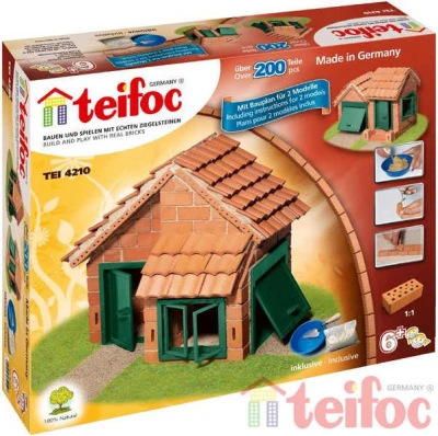 Teifoc Domek Albert 4210 Stavebnice cihly s maltou