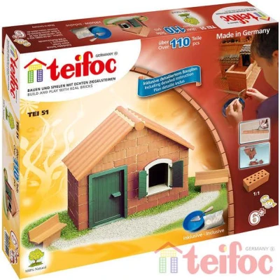 Teifoc Domek Daniel 51 Stavebnice cihly s maltou