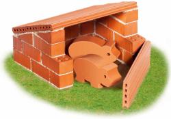 Teifoc Domek Pigs 1020 Stavebnice cihly s maltou