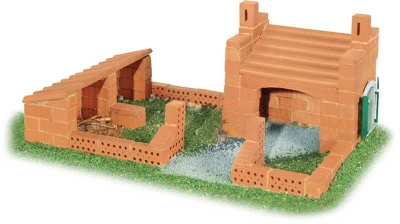 Teifoc Domek Roberto 8010 Stavebnice cihly s maltou