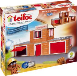 Teifoc Hasičská stanice 220 dílků pálené cihličky s maltou 4800 (stavebnice) Teifoc Hasičská stanice 220 dílků pálené cihličky s maltou 4800 (stavebnice)