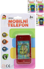 Telefon dětský 11cm chytrý mobil smartphone na baterie 4 barvy AJ Zvuk Telefon dětský 11cm chytrý mobil smartphone na baterie 4 barvy AJ Zvuk