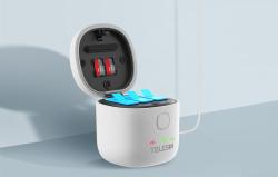 Telesin 3-slotová vodotěsná nabíječka Allin box 2 baterie pro GoPro Hero 12 / 11 / 10 / 9