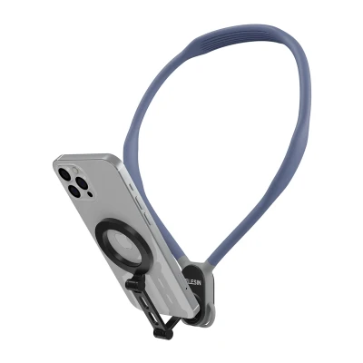 Telesin MNM-002-B modrý magnetický držák na krk pro iPhone 12-16