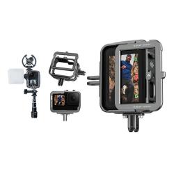 Telesin Hliníkový kryt pro GoPro Hero 12/11/10/9 + vertikální adaptér