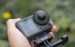 Telesin Magnetický adaptér se dvěma drápy pro kameru DJI Action 3