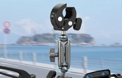 Telesin GP-HBM-001-D černý držák na motorku/kolo pro sportovní kamery